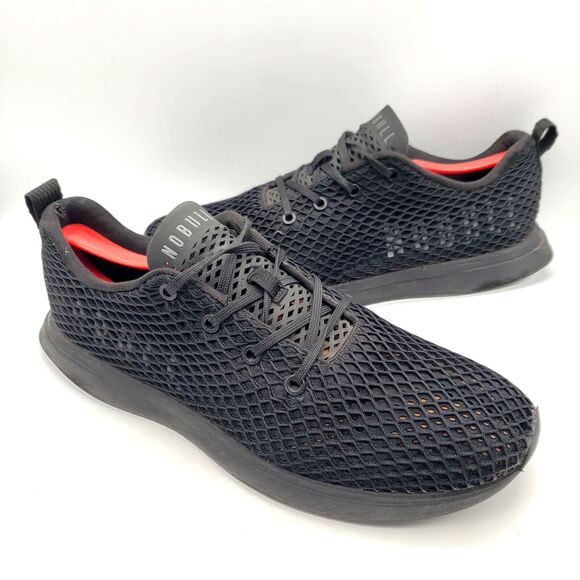 NO BULL Aspire Knit Runner Mens 10.5 Women’s 12 Running Athletic Shoes Black main image 9